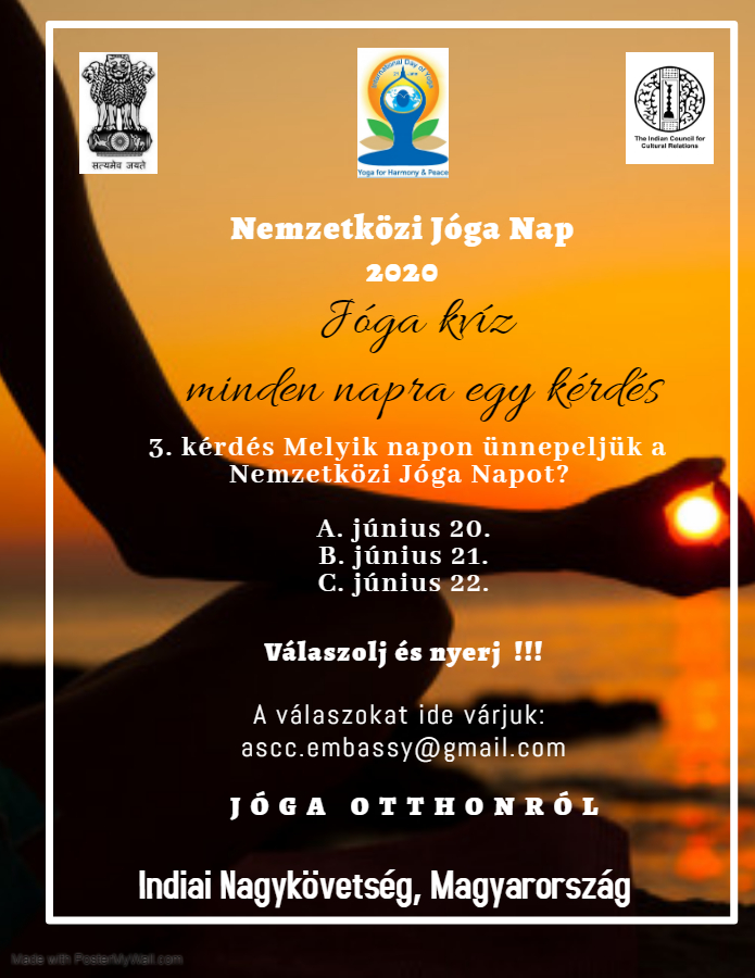 JÓGA KVÍZ, minden napra egy kérdés - 3. kérdés II DAILY YOGA QUIZ - question 3.